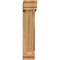 Ekena Millwork Traditional Traditional Rough Sawn Bracket w/ Offset Brace, Western Red Cedar, 6"W x 24"D x 28"H BKT0604X24X28TRA01RWR - alternate 3